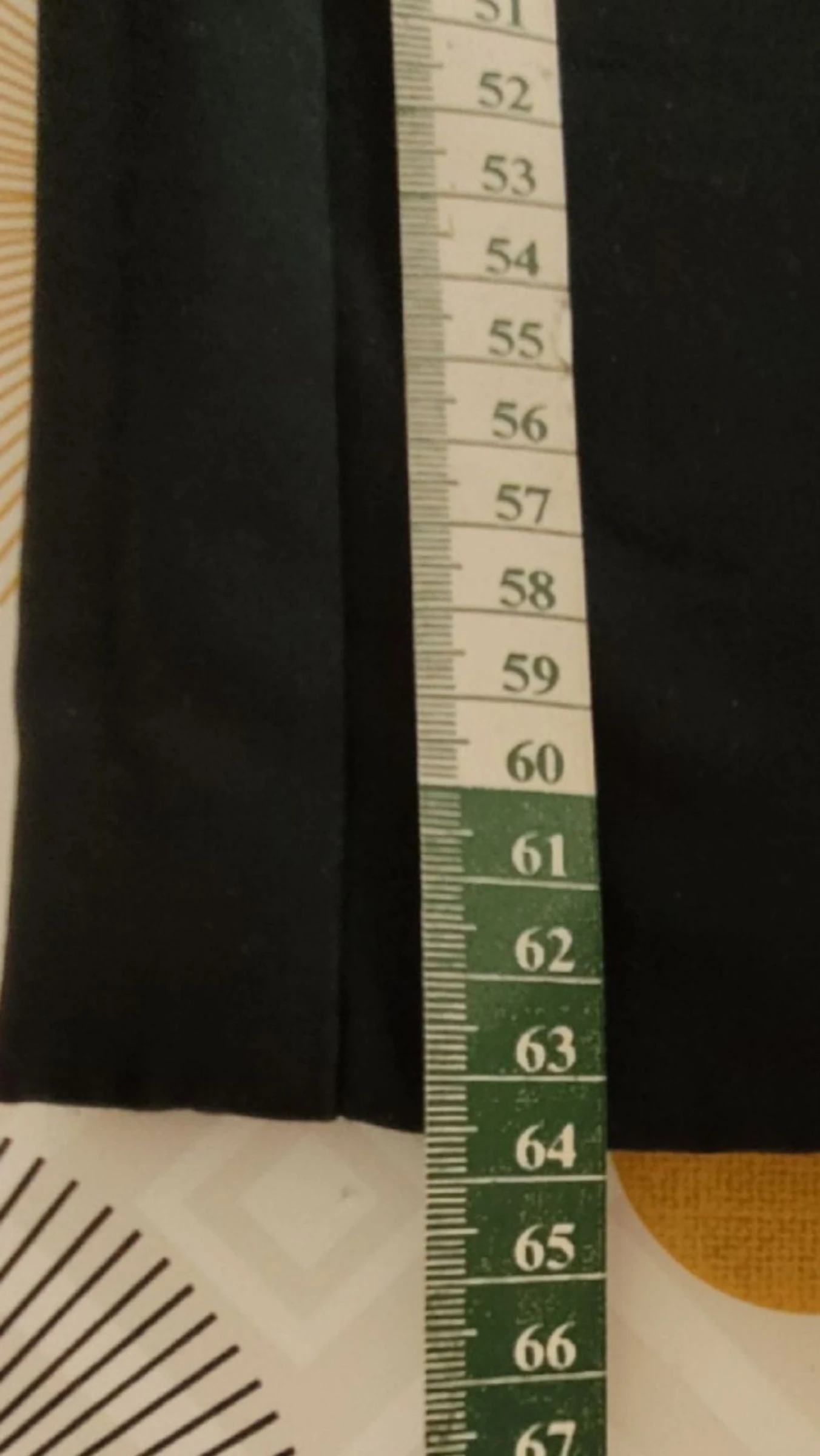 H&M Calça Preta TM/TFr38-Preta-Corte Justo e Cintura Elástica em BE – photo 15